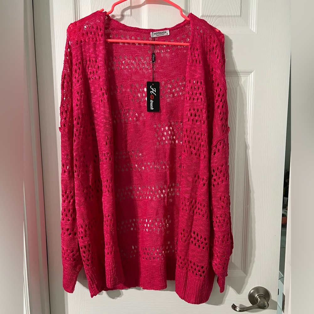 Light Pink Sweater NWT Size M